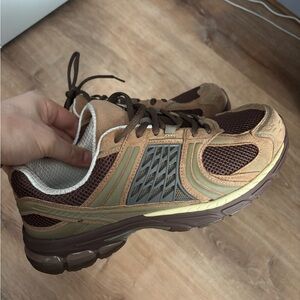 FashionNova Men's Brown and Tan Athletic Dad Shoes